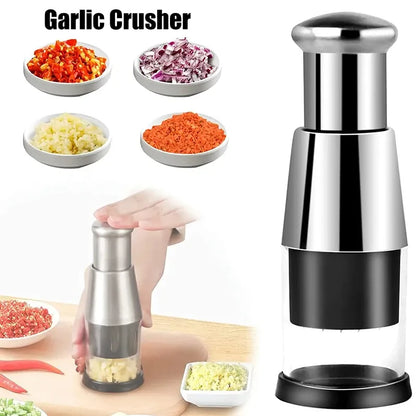 Multipurpose vegetable chopper for garlic, onions, and more