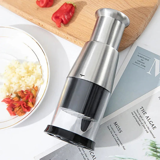 Multipurpose vegetable chopper for garlic, onions, and more